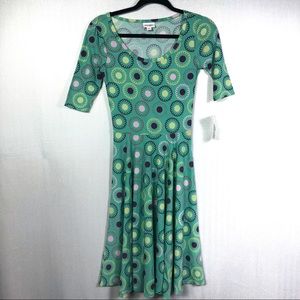 NWT LuLaRoe Nicole A-Line Dress Size XXS